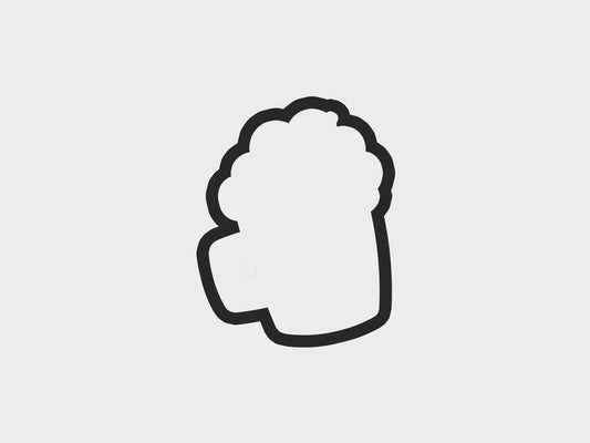 Green Beer Lucky Charms Cookie Cutter STL Files