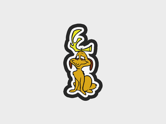 Dog Inspired Grinchymas Cookie Cutter STL Files