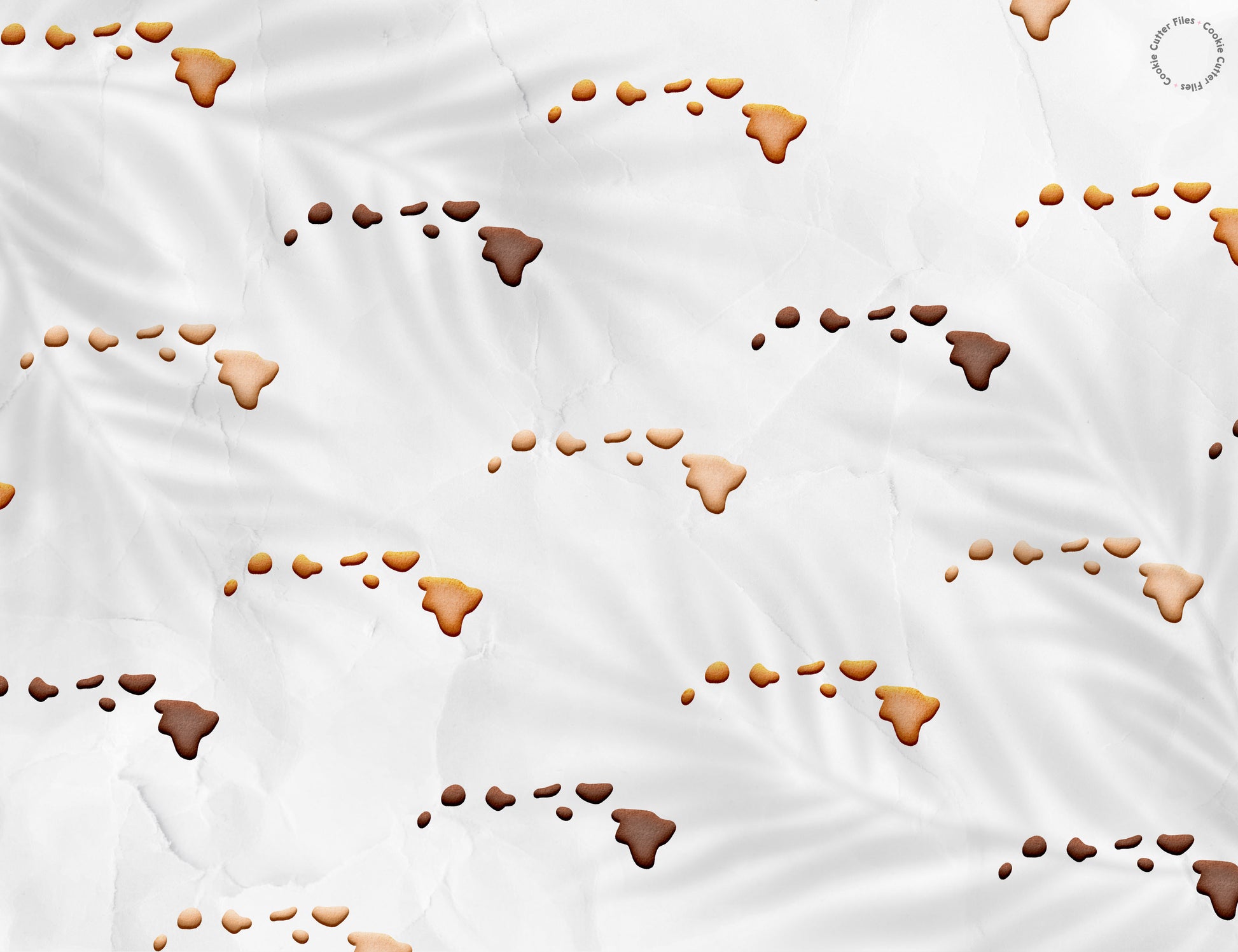 Hawaii State Set Basic Cookie Cutter STL Files Cookie Cutter Files