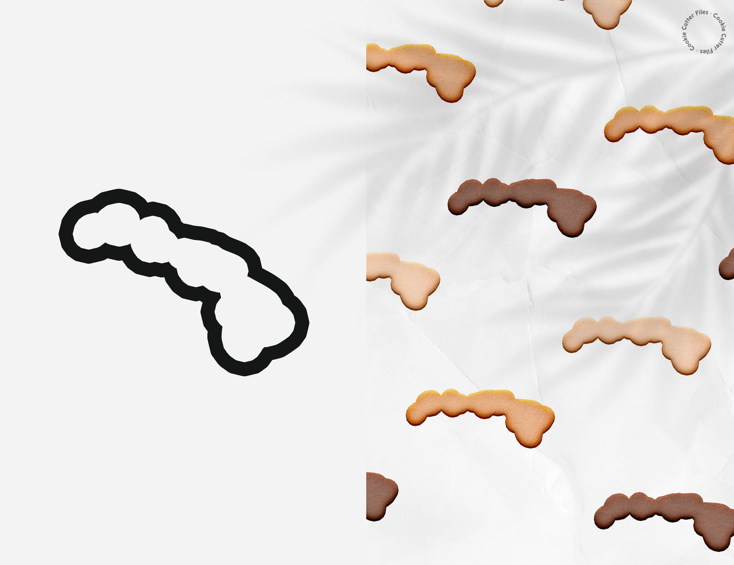 Hawaii State Basic Cookie Cutter STL Files Cookie Cutter Files