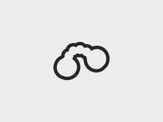 Handcuffs Police Kids Cookie Cutter STL Files