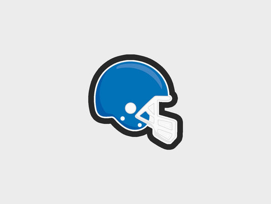 Helmet Super Bowl Party Cookie Cutter STL Files