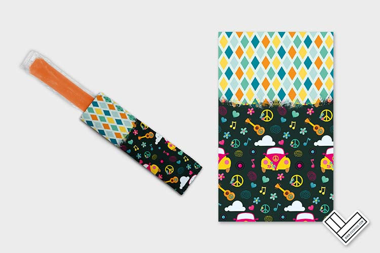Hippie Kids 0306 Ice Pop Digital Sublimation Design