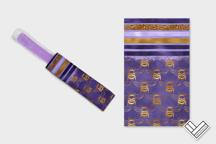 Honey Lavender 1107 Ice Pop Digital Sublimation Design