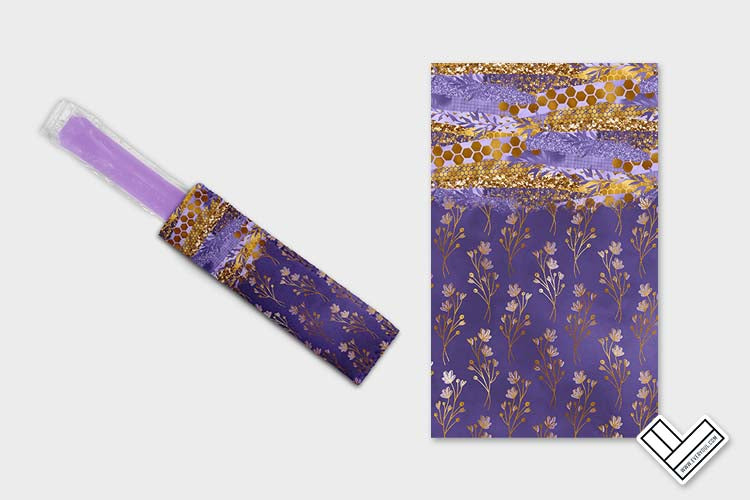 Honey Lavender 1403 Ice Pop Digital Sublimation Design
