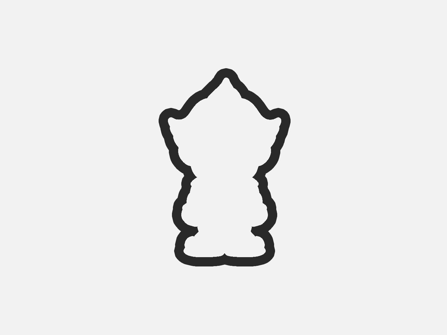 Clown Horror Chibi Inspired Cookie Cutter STL Files