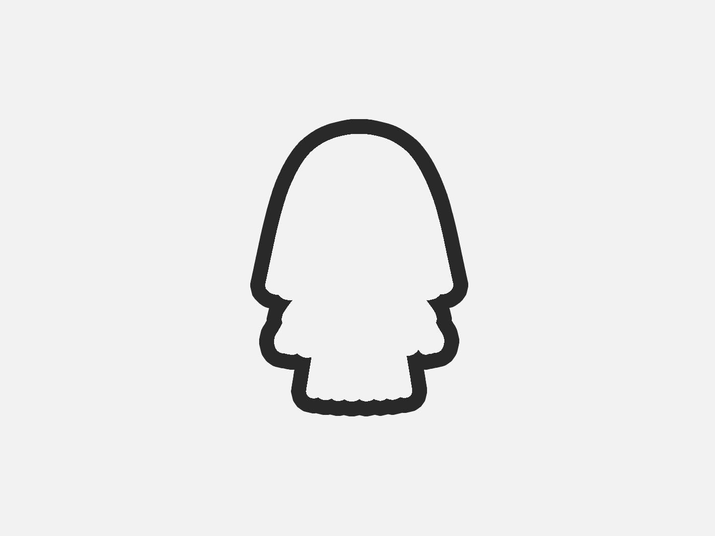 Nun Horror Chibi Inspired Cookie Cutter STL Files