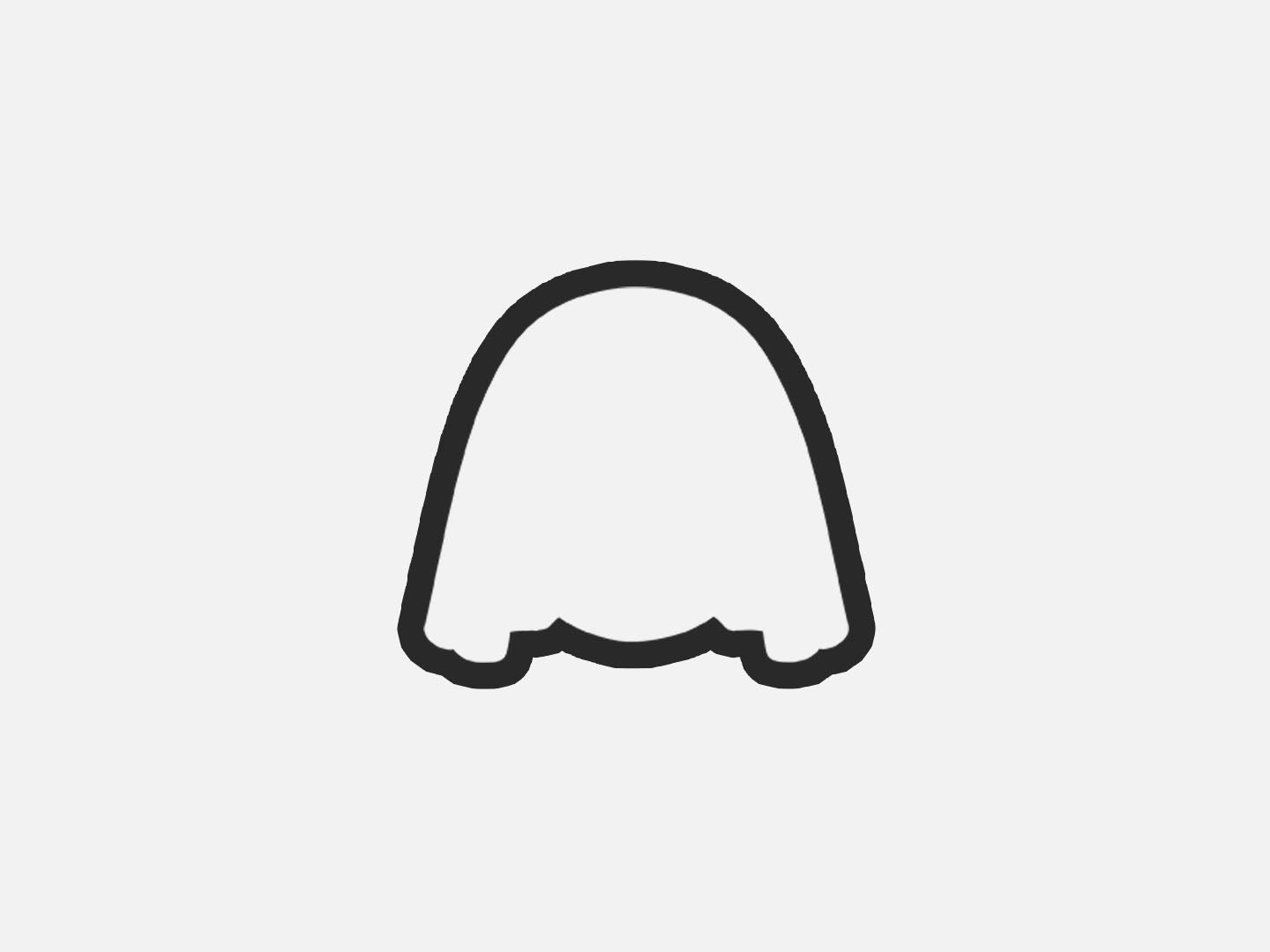 Nun Horror Chibi Faces Inspired Cookie Cutter STL Files