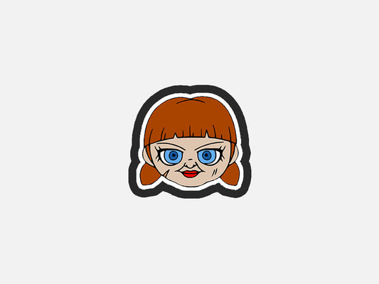 Girl Doll Horror Chibi Faces Inspired Cookie Cutter STL Files