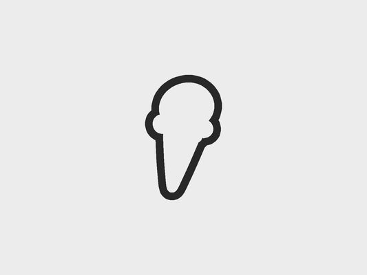 Ice Cream Cone Backyard Bbq Cookie Cutter STL Files