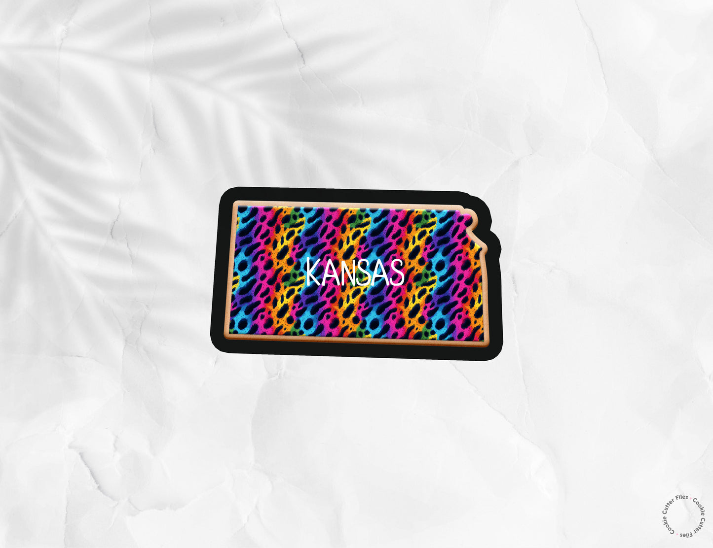 Kansas State Basic Cookie Cutter STL Files Cookie Cutter Files