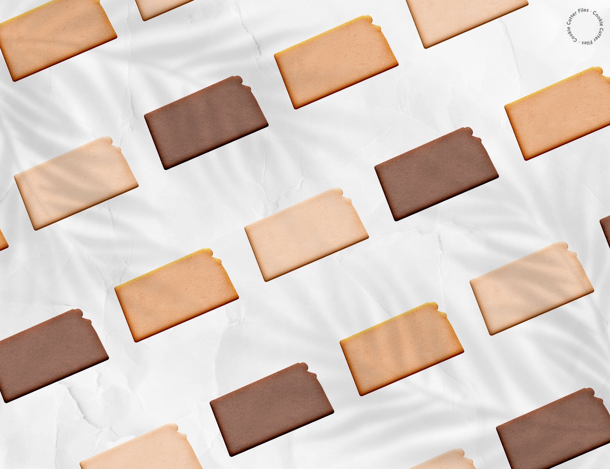 Kansas State Basic Cookie Cutter STL Files Cookie Cutter Files