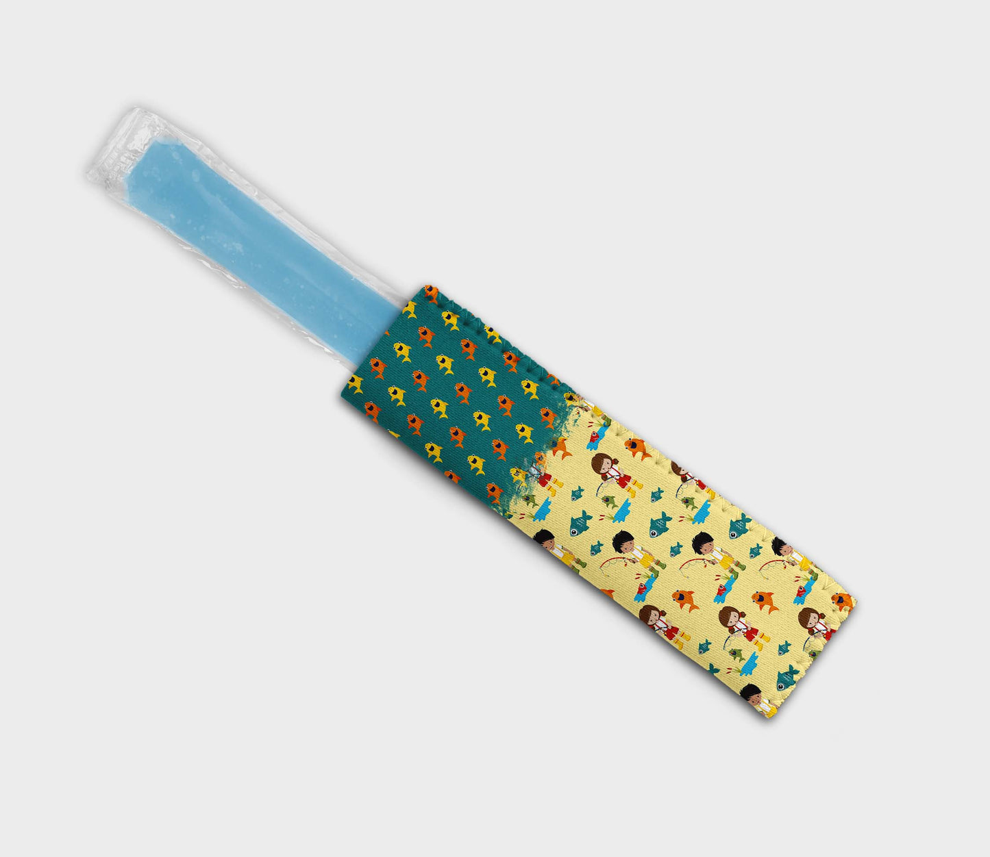 Kids Fishing 0604 Ice Pop Digital Sublimation Design