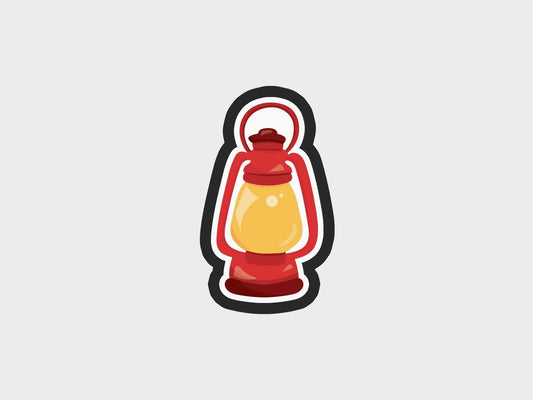 Lantern Camping Kids Cookie Cutter STL Files