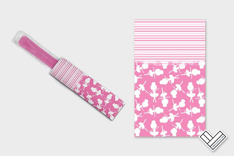 Little Ballerina 1101 Ice Pop Digital Sublimation Design