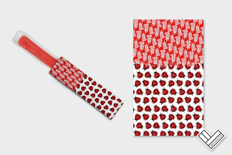 Little Lady Bug Hug 1102 Ice Pop Digital Sublimation Design