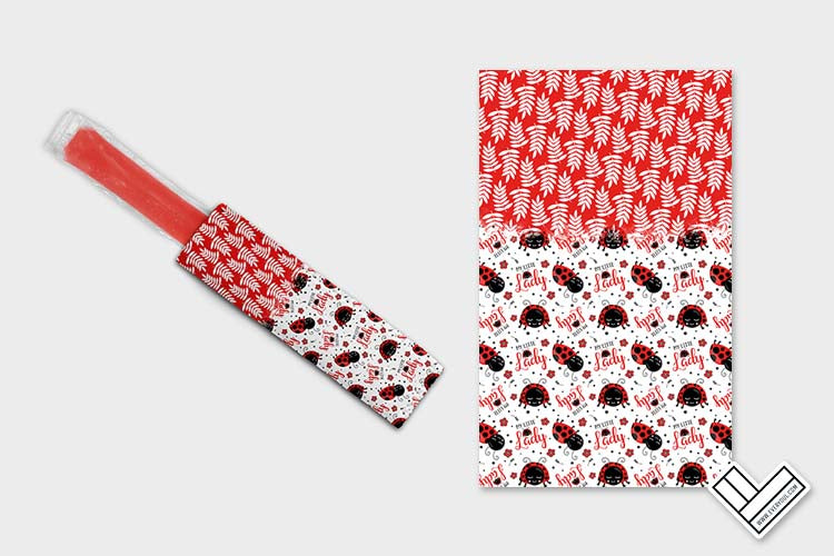Little Lady Bug Hug 1106 Ice Pop Digital Sublimation Design