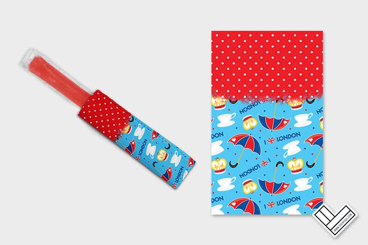 London 0402 Ice Pop Digital Sublimation Design