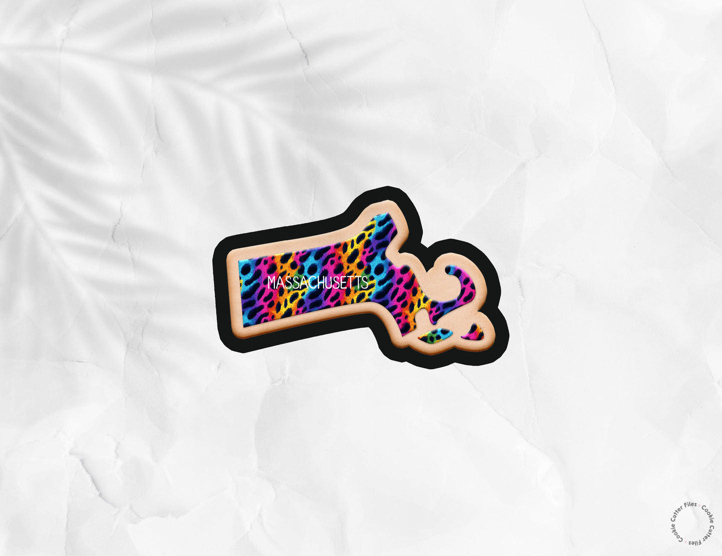 Massachusetts State Basic Cookie Cutter STL Files Cookie Cutter Files