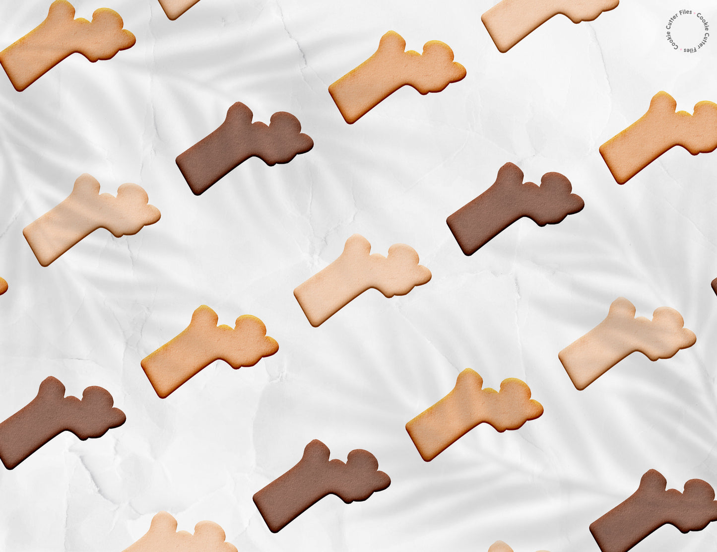 Massachusetts State Basic Cookie Cutter STL Files Cookie Cutter Files