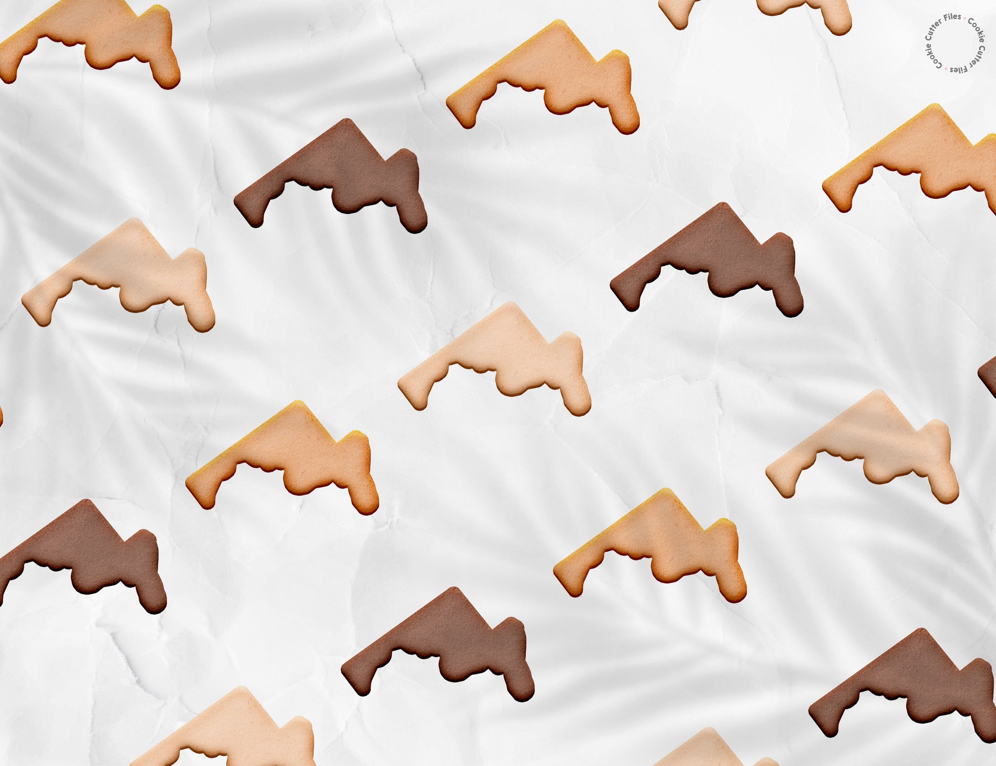 Maryland State Basic Cookie Cutter STL Files Cookie Cutter Files