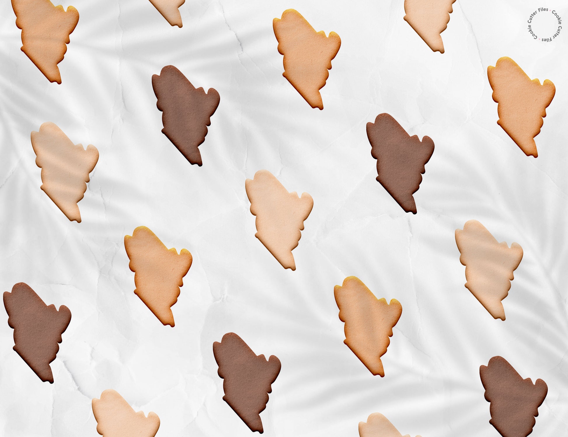 Maine State Basic Cookie Cutter STL Files Cookie Cutter Files