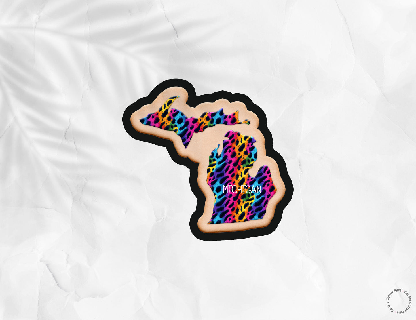 Michigan State Basic Cookie Cutter STL Files Cookie Cutter Files