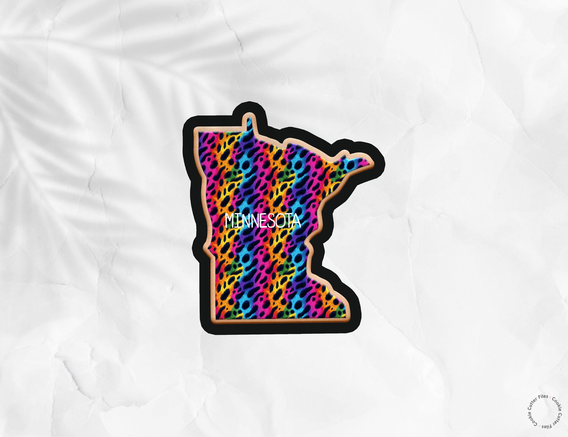 Minnesota State Set Basic Cookie Cutter STL Files Cookie Cutter Files