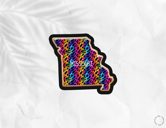 Missouri State Basic Cookie Cutter STL Files Cookie Cutter Files