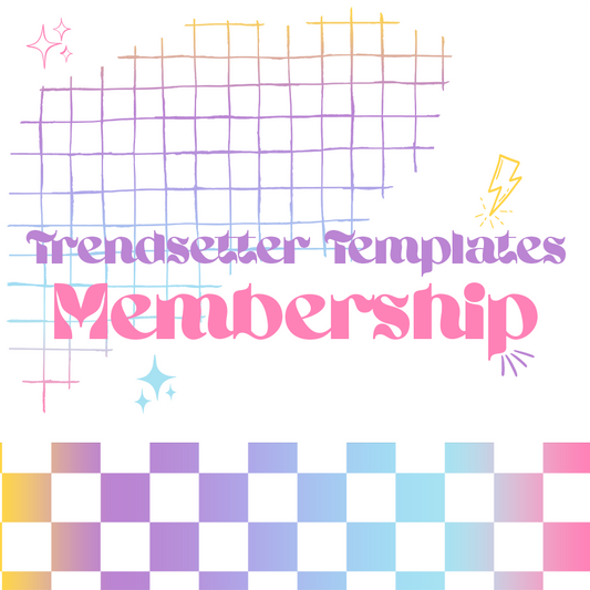 Trendsetter Templates Membership | Coming Soon