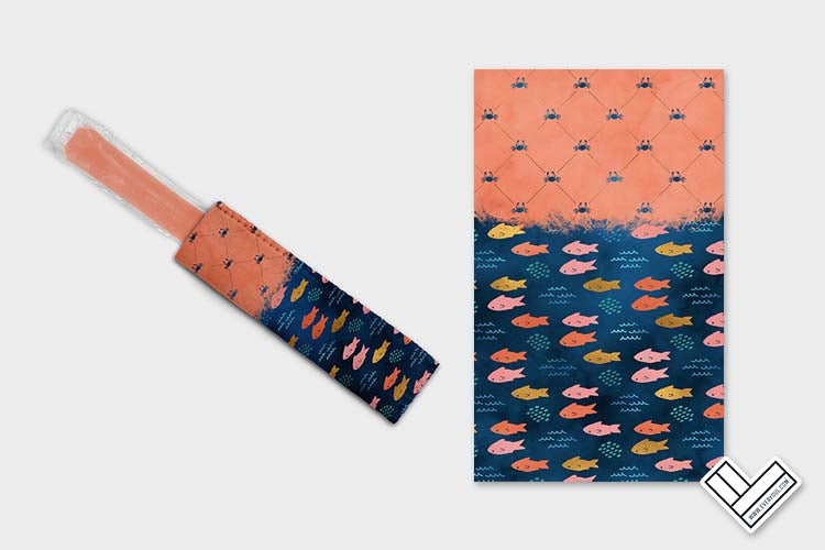 Mermaid Ocean 0407 Ice Pop Digital Sublimation Design