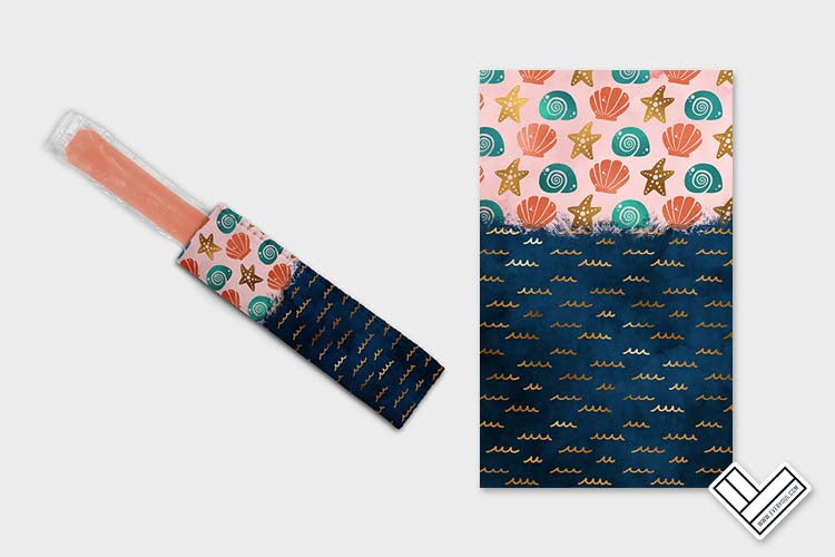 Mermaid Ocean 0910 Ice Pop Digital Sublimation Design