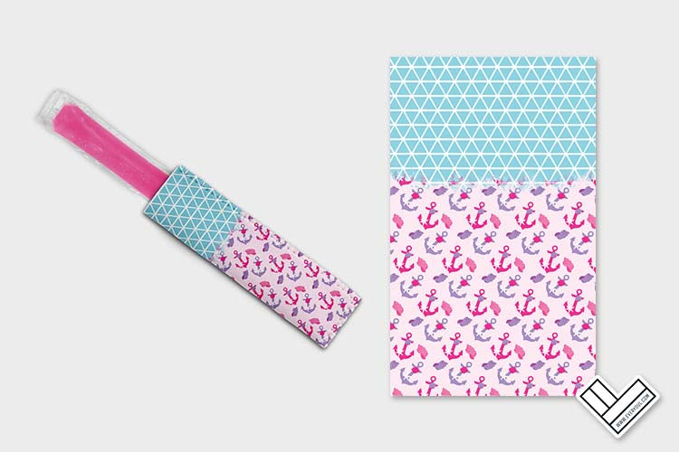 Mermaid Simple 0102 Ice Pop Digital Sublimation Design