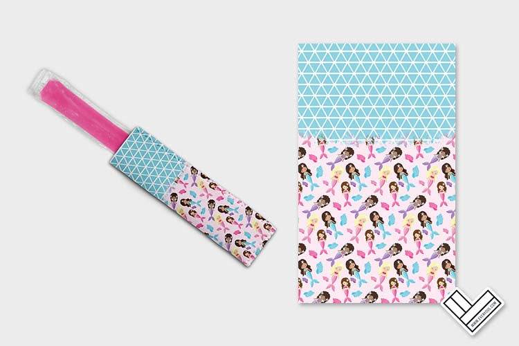 Mermaid Simple 0108 Ice Pop Digital Sublimation Design