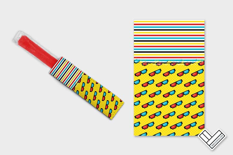 Movie Night Kids 1004 Ice Pop Digital Sublimation Design