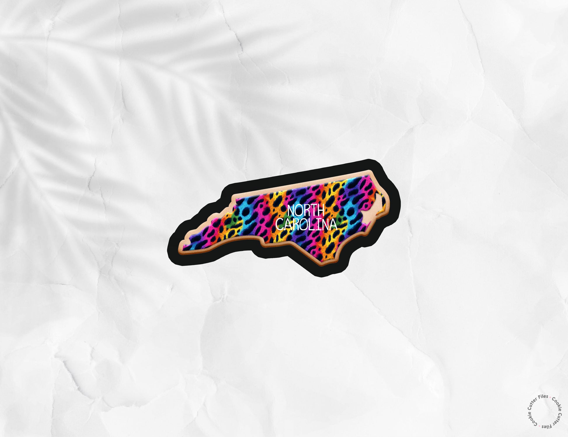 North Carolina State Basic Cookie Cutter STL Files Cookie Cutter Files