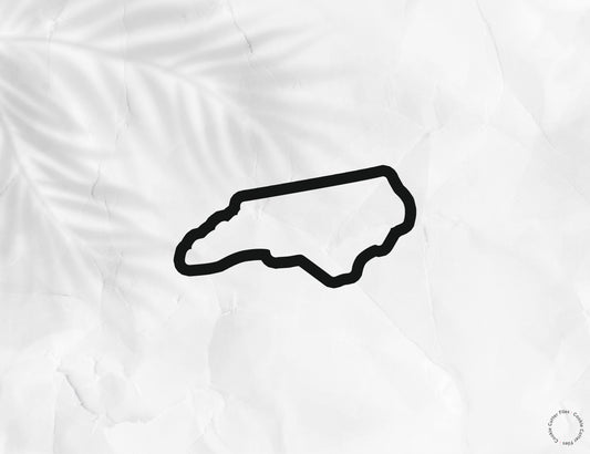 North Carolina State Basic Cookie Cutter STL Files Cookie Cutter Files
