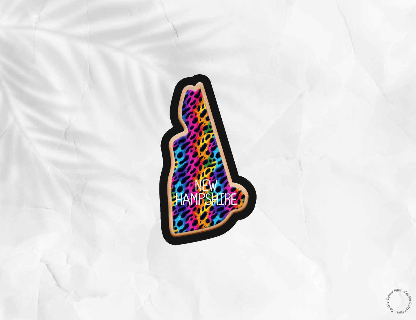 New Hampshire State Basic Cookie Cutter STL Files Cookie Cutter Files