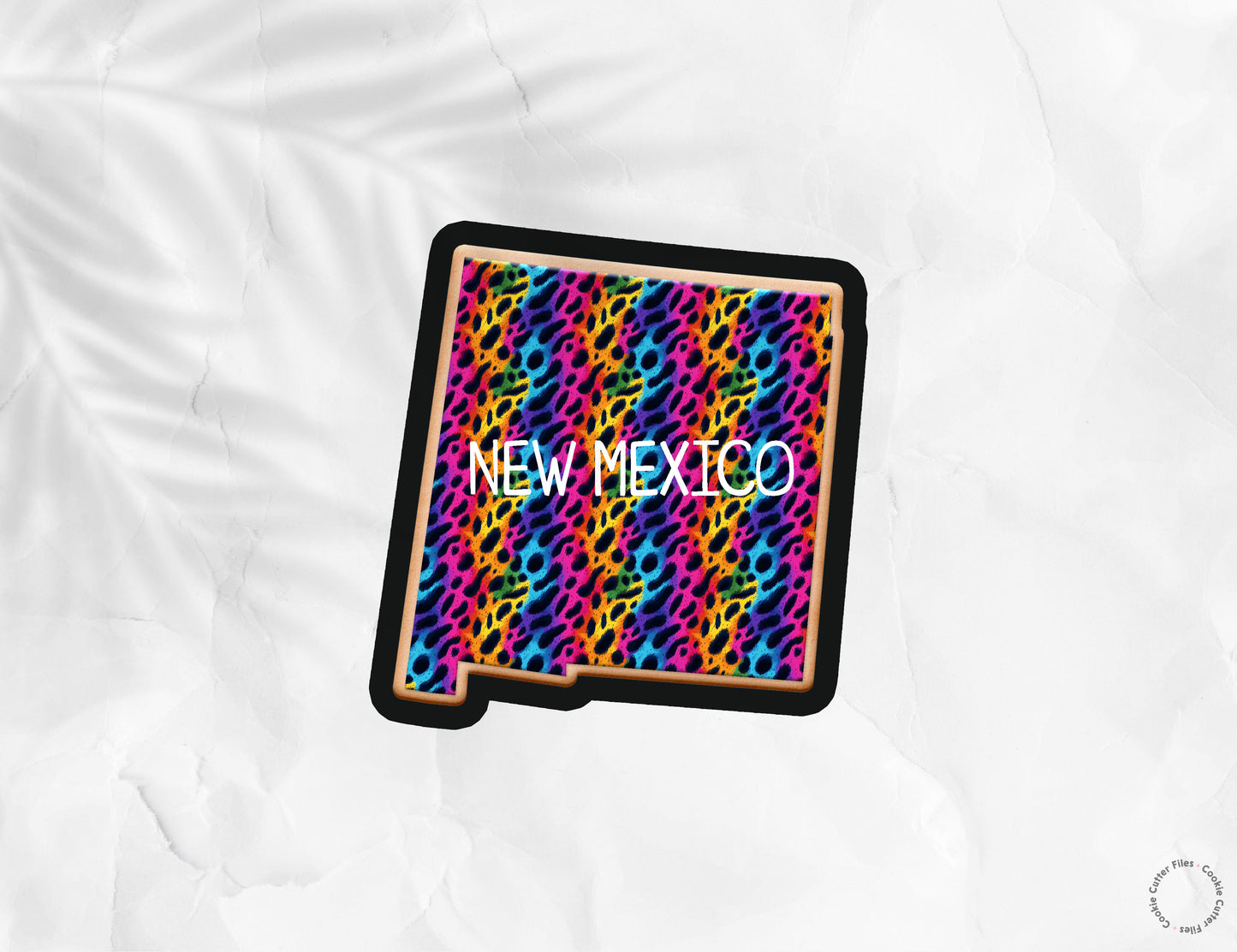 New Mexico State Basic Cookie Cutter STL Files Cookie Cutter Files