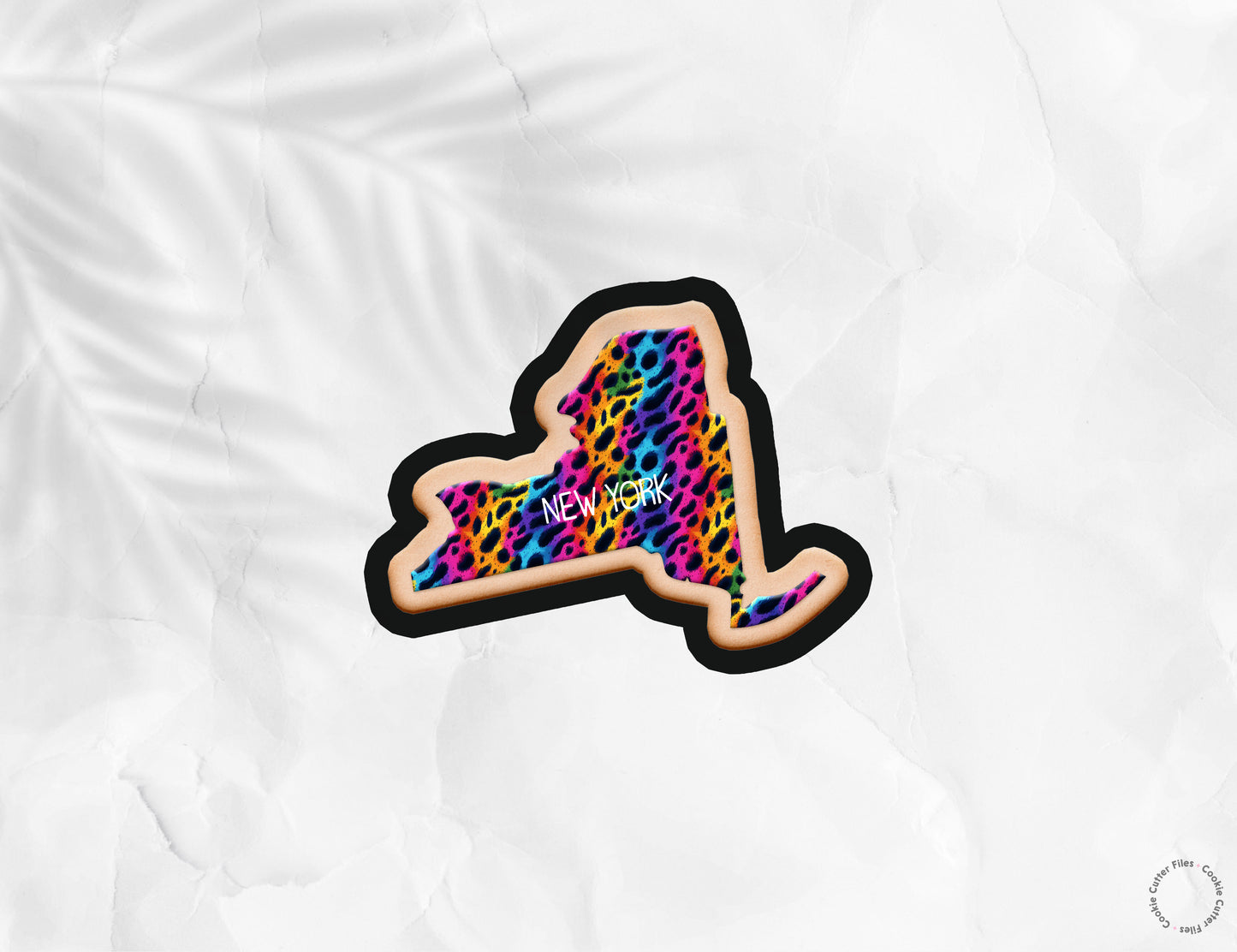 New York State Basic Cookie Cutter STL Files Cookie Cutter Files