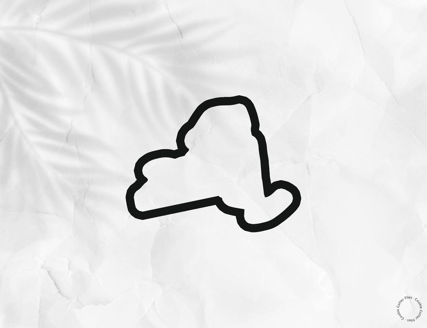 New York State Basic Cookie Cutter STL Files Cookie Cutter Files