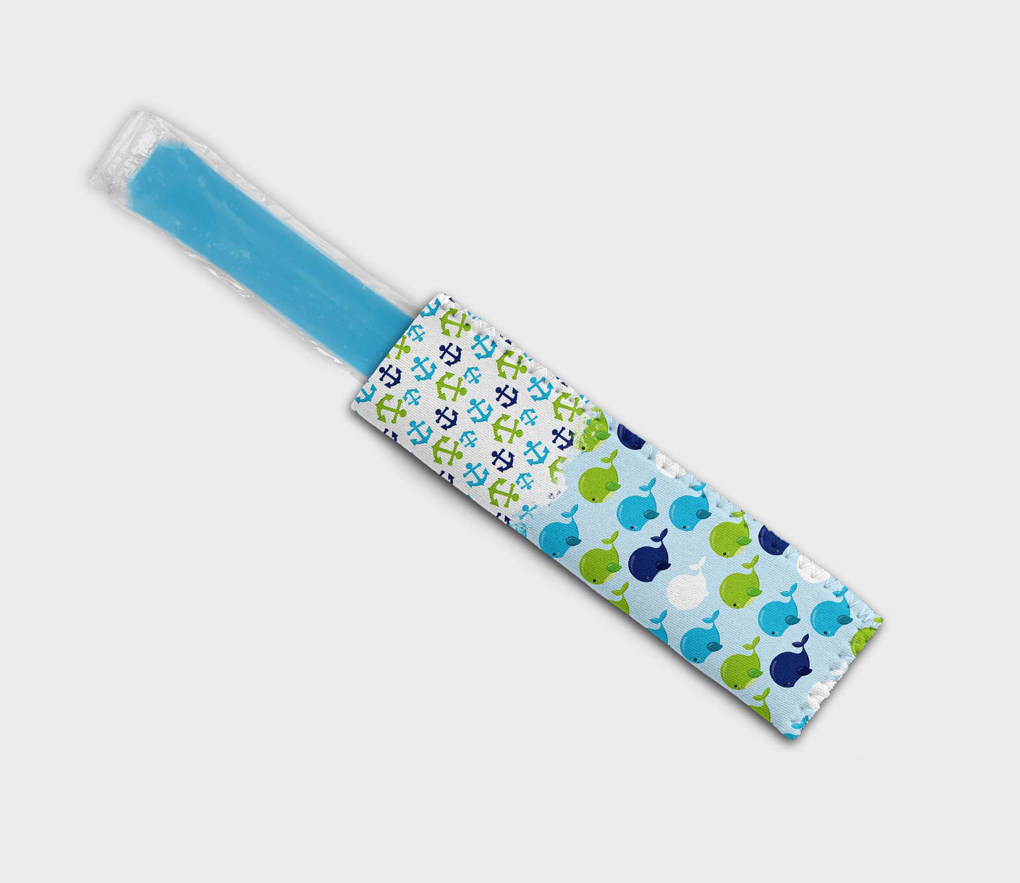 Nautical Baby Whale Blue 0602 Ice Pop Digital Sublimation Design
