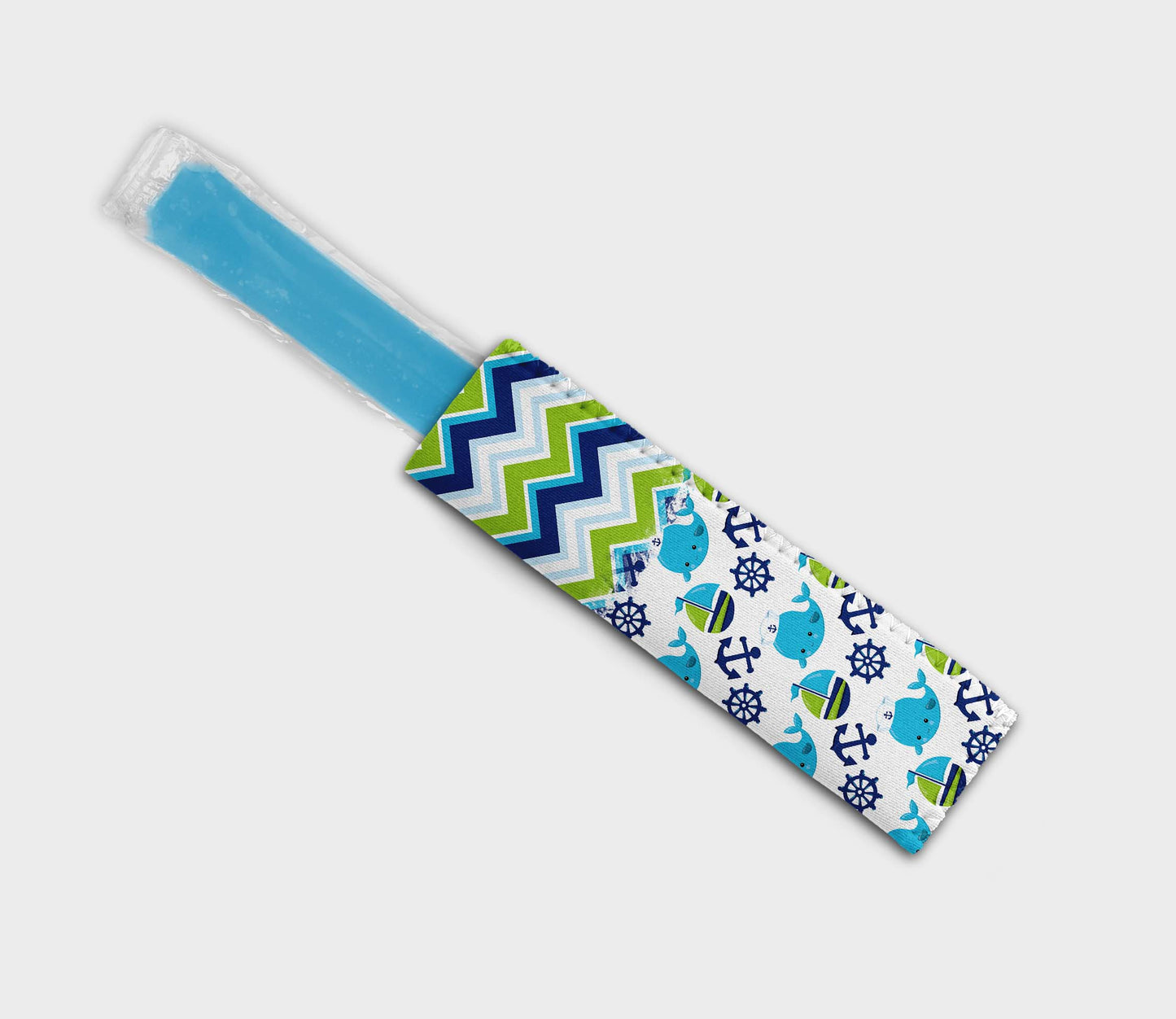 Nautical Baby Whale Blue 0708 Ice Pop Digital Sublimation Design