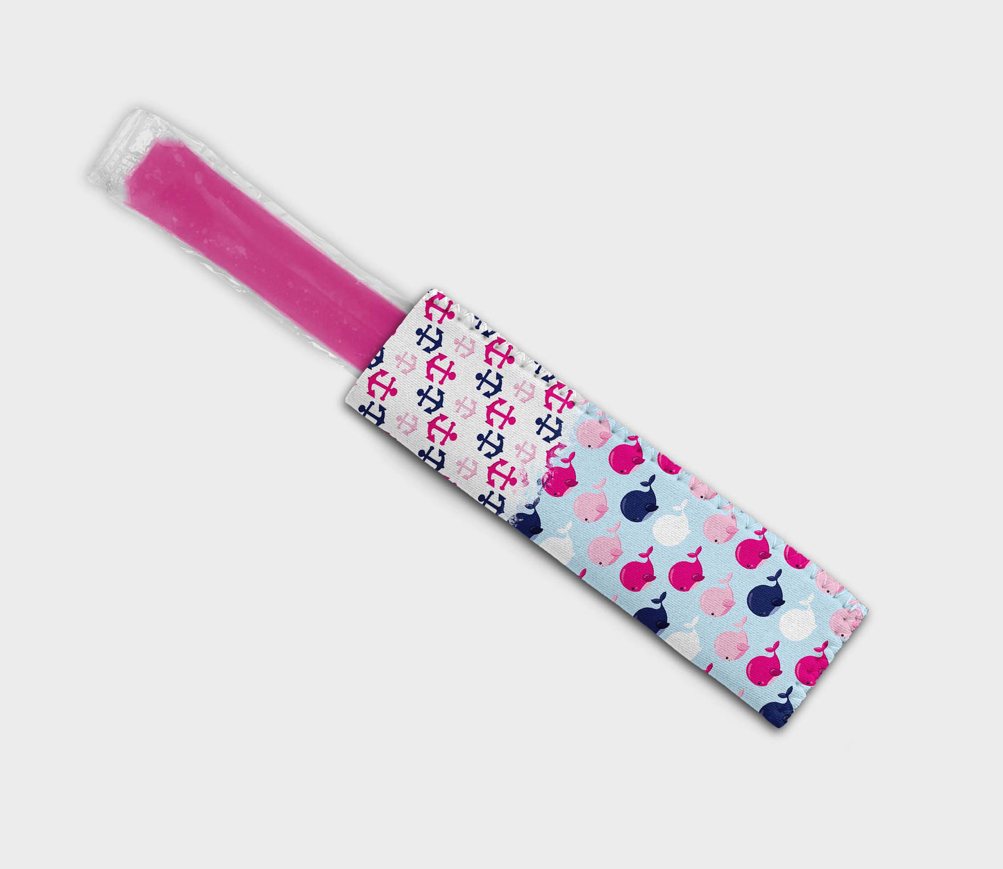 Nautical Baby Whale Pink 0602 Ice Pop Digital Sublimation Design