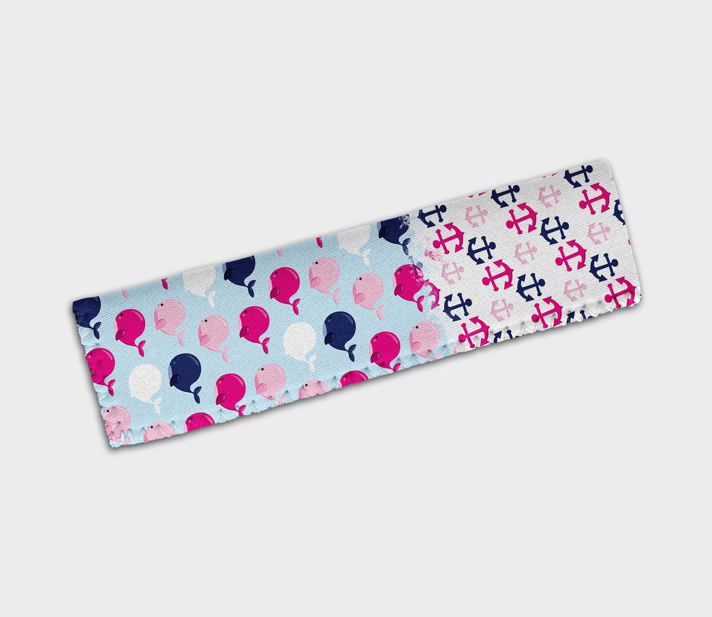 Nautical Baby Whale Pink 0602 Ice Pop Digital Sublimation Design