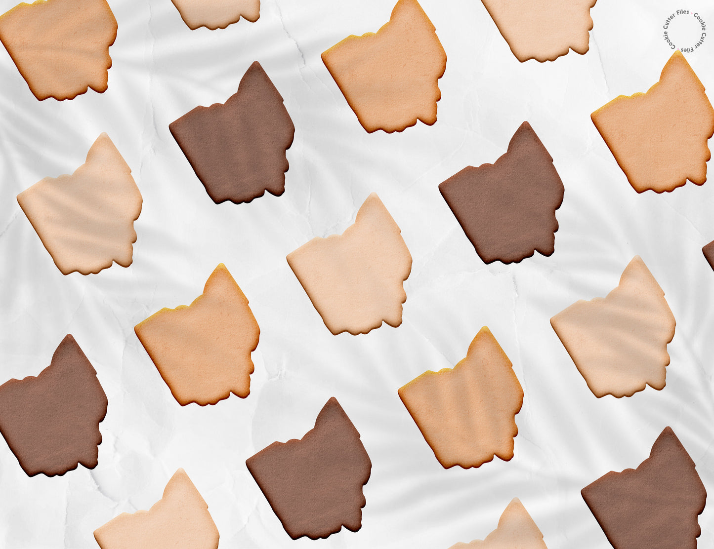 Ohio State Basic Cookie Cutter STL Files Cookie Cutter Files