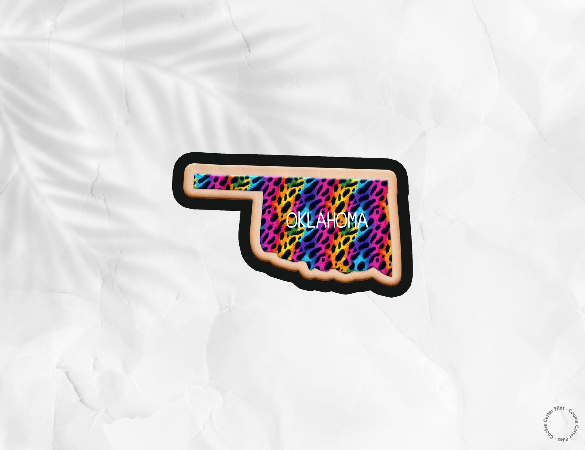 Oklahoma State Basic Cookie Cutter STL Files Cookie Cutter Files