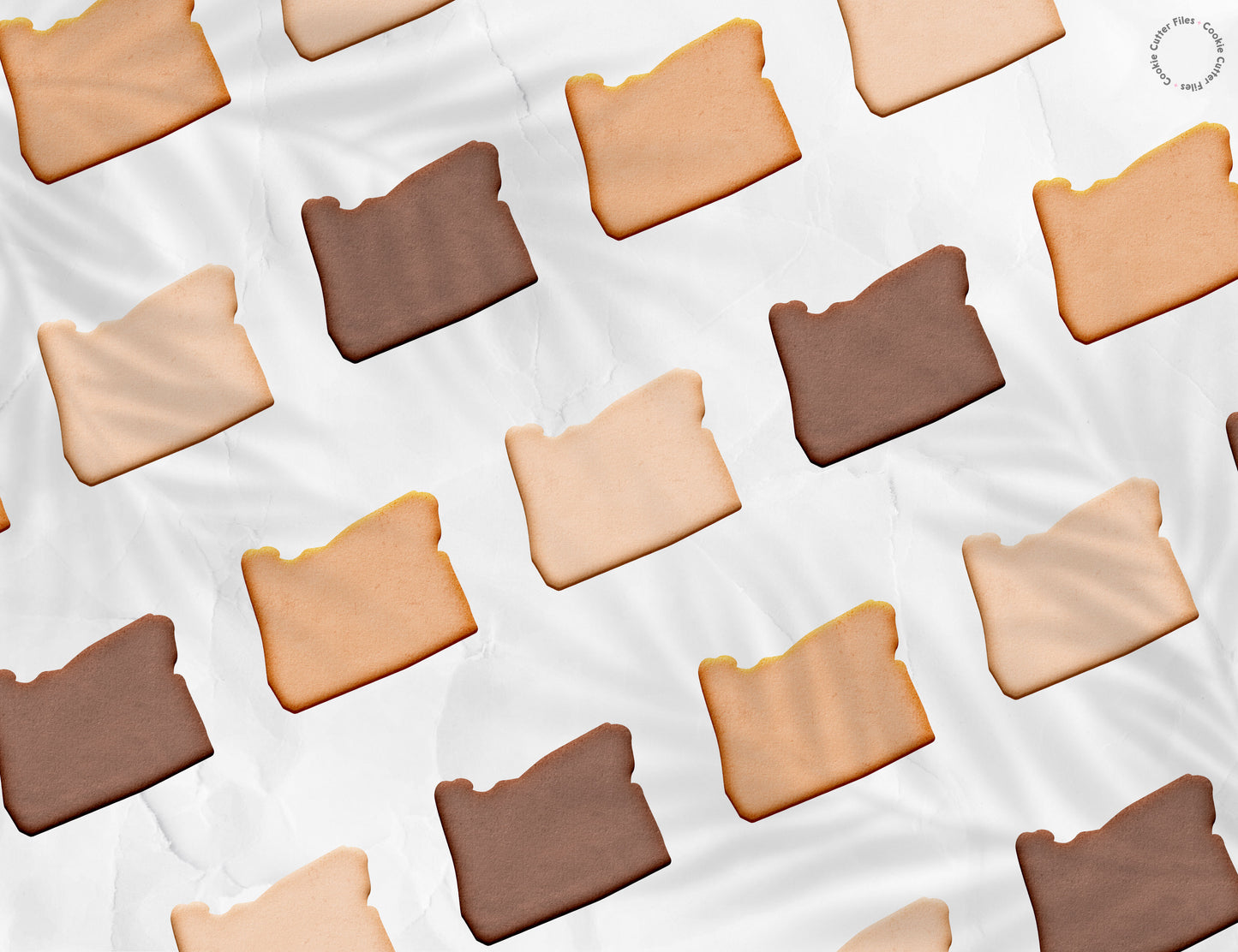 Oregon State Basic Cookie Cutter STL Files Cookie Cutter Files