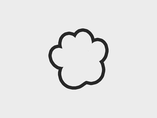 Paw Print Puppy Dog Cookie Cutter STL Files