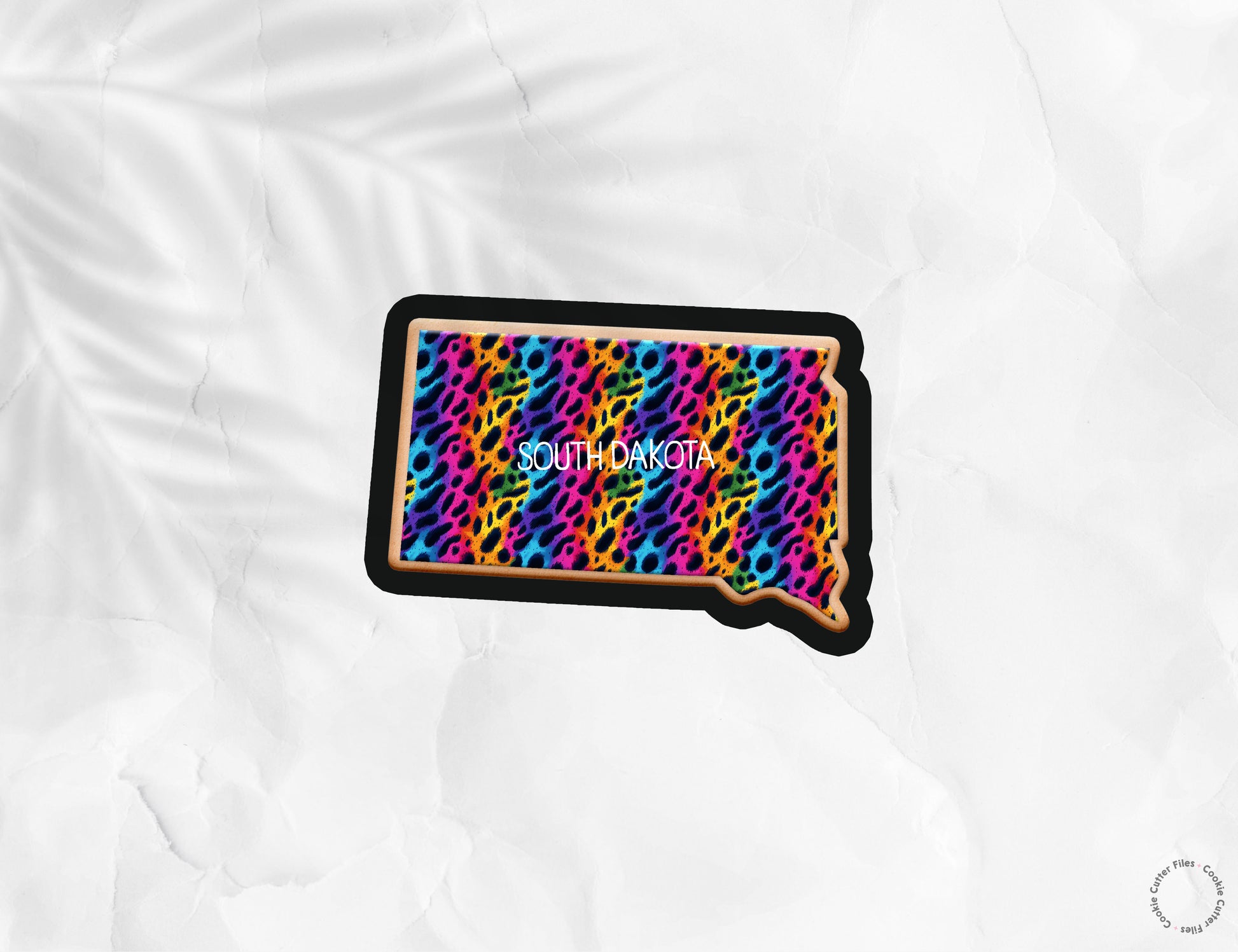 South Dakota State Basic Cookie Cutter STL Files Cookie Cutter Files